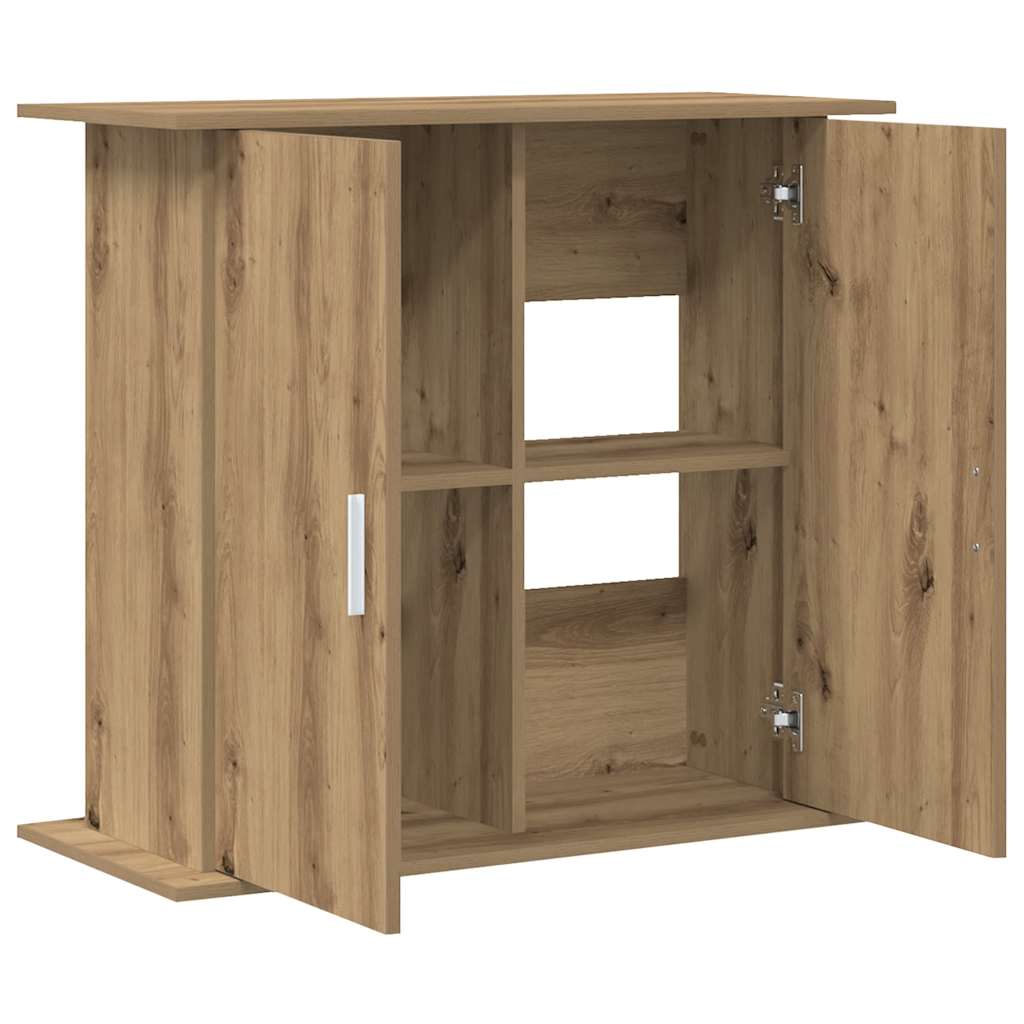 Βάση Ενυδρείου Artisan Δρυς 81x36x73 εκ. από Τεχνητό Ξύλο - Pakobazaar