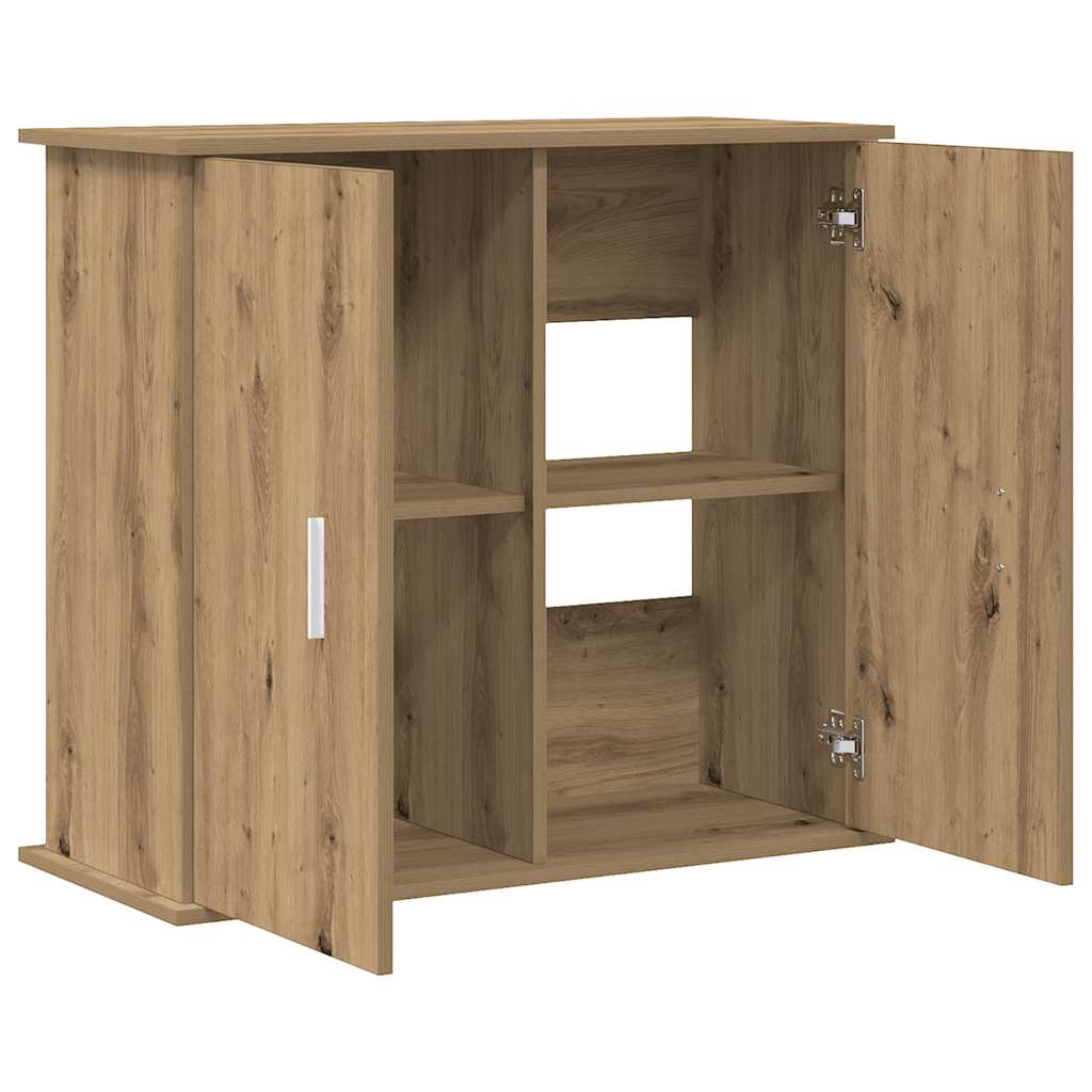 Βάση Ενυδρείου Artisan Δρυς 81x36x73 εκ. από Τεχνητό Ξύλο - Pakobazaar