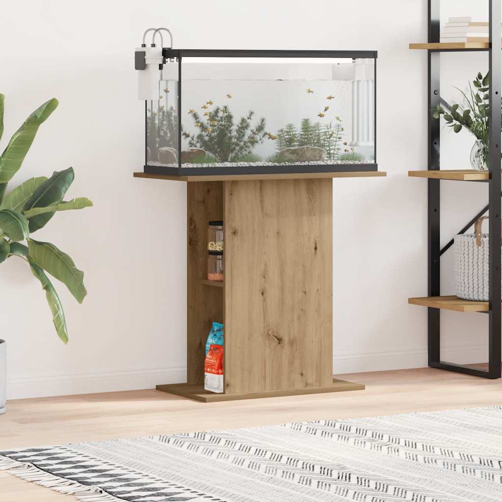 Βάση Ενυδρείου Artisan Δρυς 36x75x72,5 εκ. από Τεχνητό Ξύλο - Pakobazaar