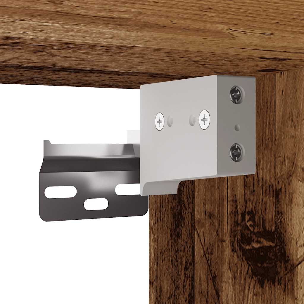 Επίτοιχο ντουλάπι Παλιό ξύλο 69,5x34x90 cm