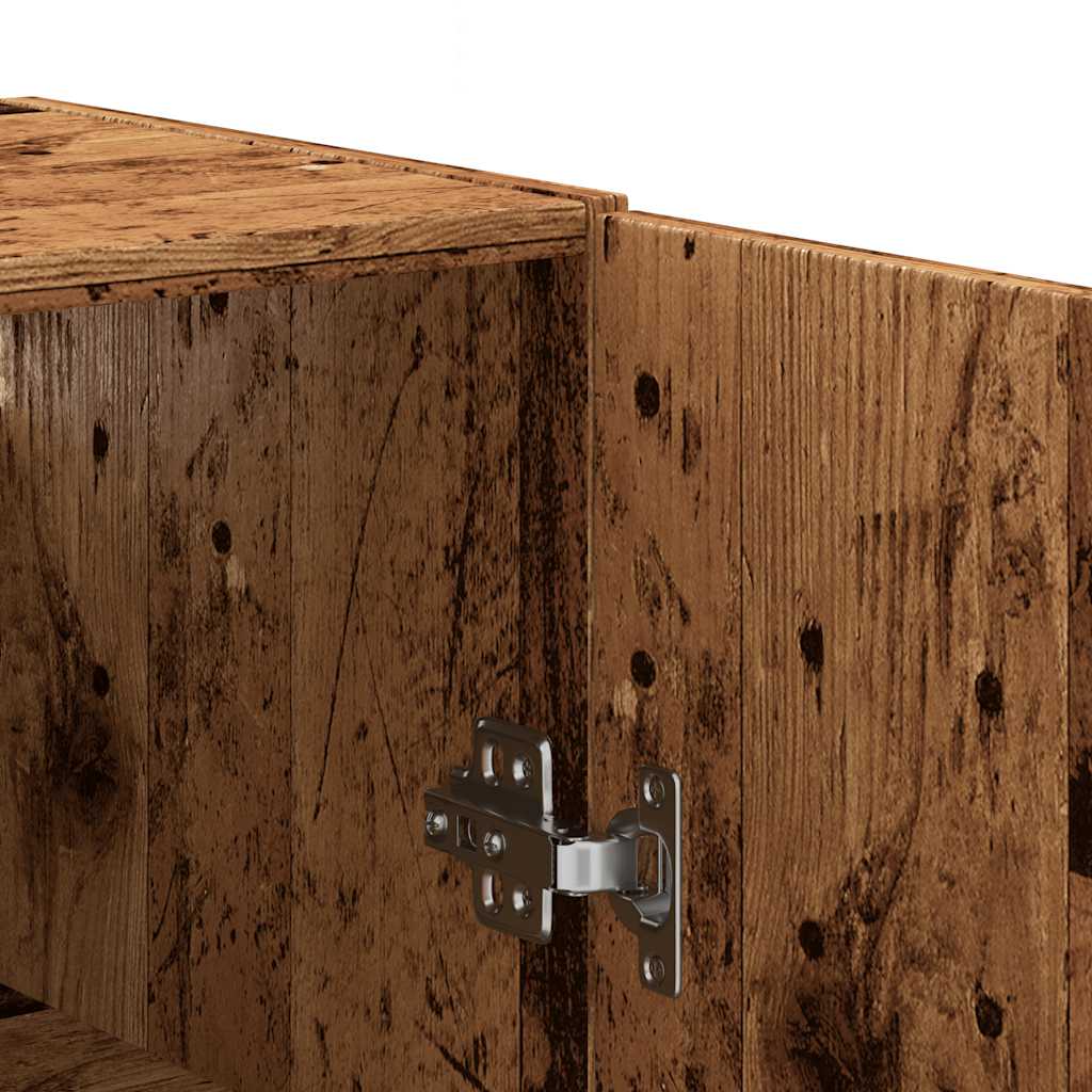 Επίτοιχο ντουλάπι Παλιό ξύλο 69,5x34x90 cm