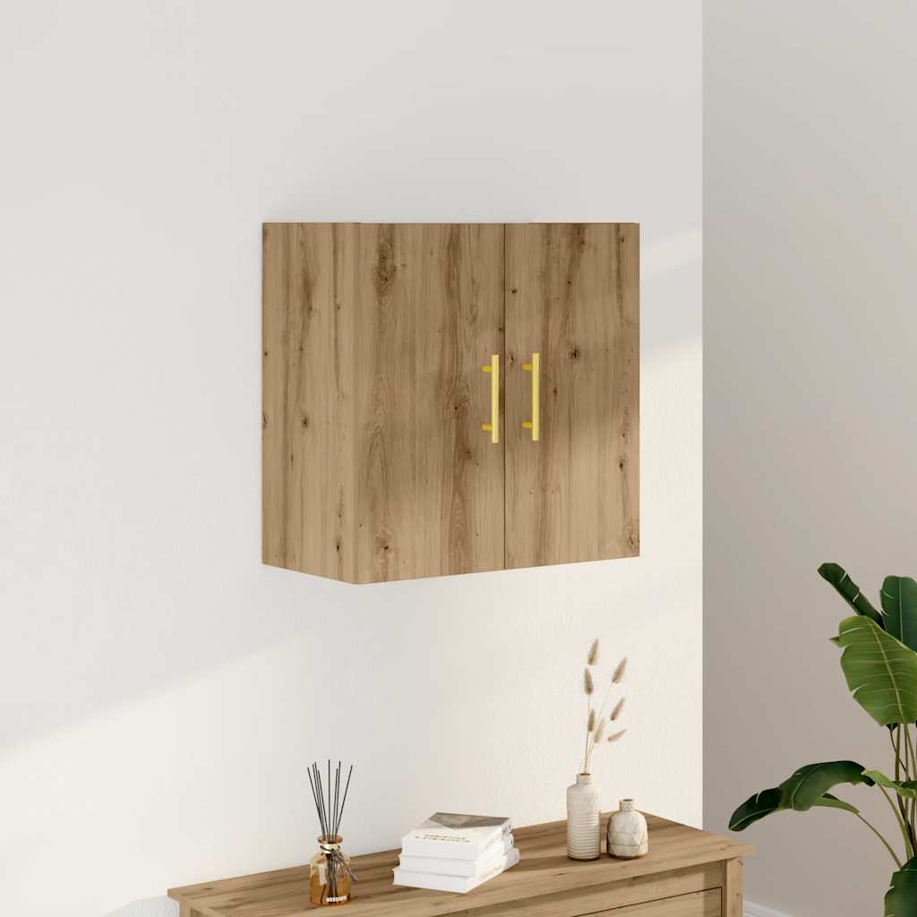 Ντουλάπι Τοίχου Αρτισιανή Δρυς 60x31x60 εκ. Επεξεργασμένο Ξύλο