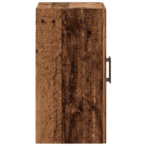 Ντουλάπι Τοίχου Όψη Παλαιού Ξύλου 60x31x60εκ Επεξεργασμένο Ξύλο