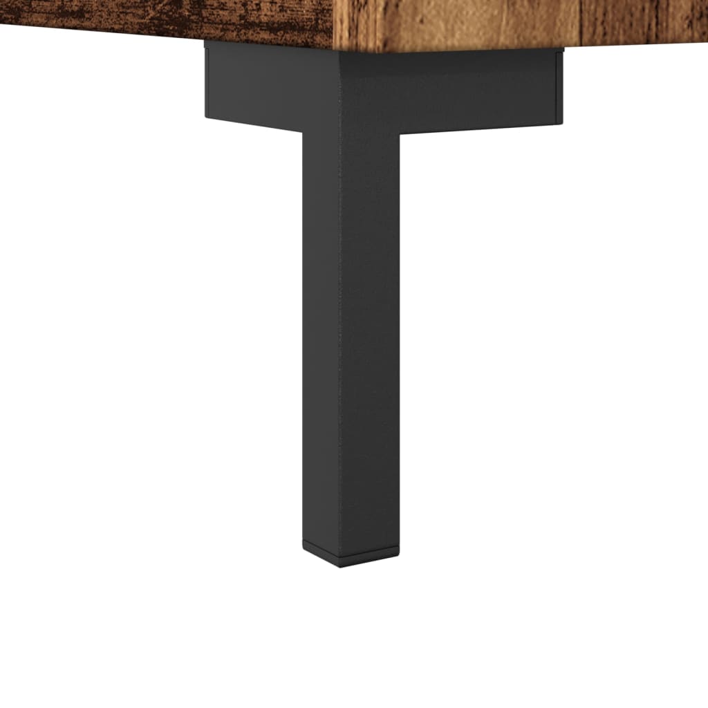 Ντουλάπι Παλαιό Ξύλο 90 x 34 x 80 εκ. από Επεξεργασμένο Ξύλο - Pakobazaar