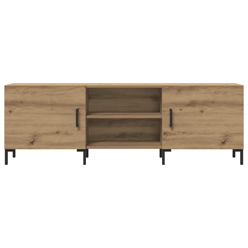 Έπιπλο Τηλεόρασης Δρυς τεχνίτης 150x30x50 εκ. Επεξ. Ξύλο