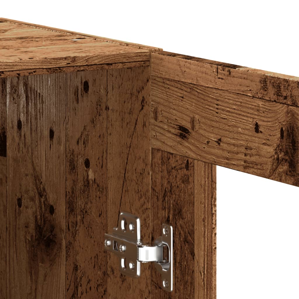 Επίτοιχο ντουλάπι Παλιό ξύλο 69,5x34x90 cm - Pakobazaar