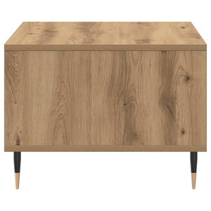 Τραπεζάκι σαλονιού Artisan Oak 60x50x36,5cm Κατασκευασμένο ξύλο