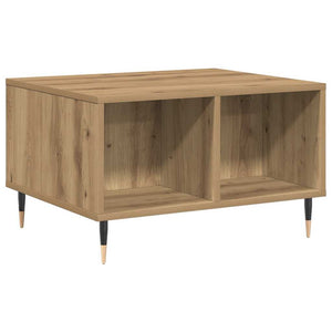 Τραπεζάκι σαλονιού Artisan Oak 60x50x36,5cm Κατασκευασμένο ξύλο