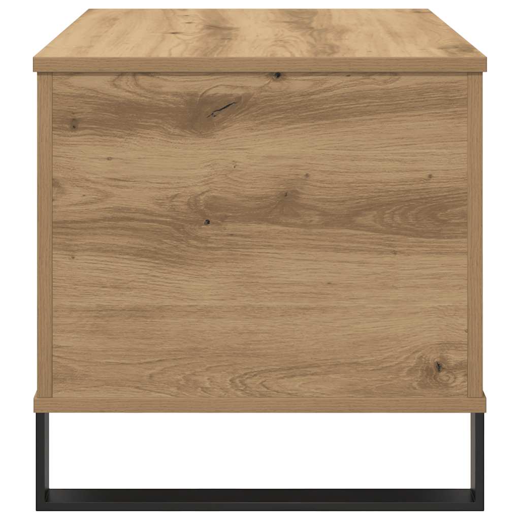 Τραπεζάκι Σαλονιού Αρτισιανή Δρυς 60x44,5x45 εκ. Επεξ. Ξύλο - Pakobazaar