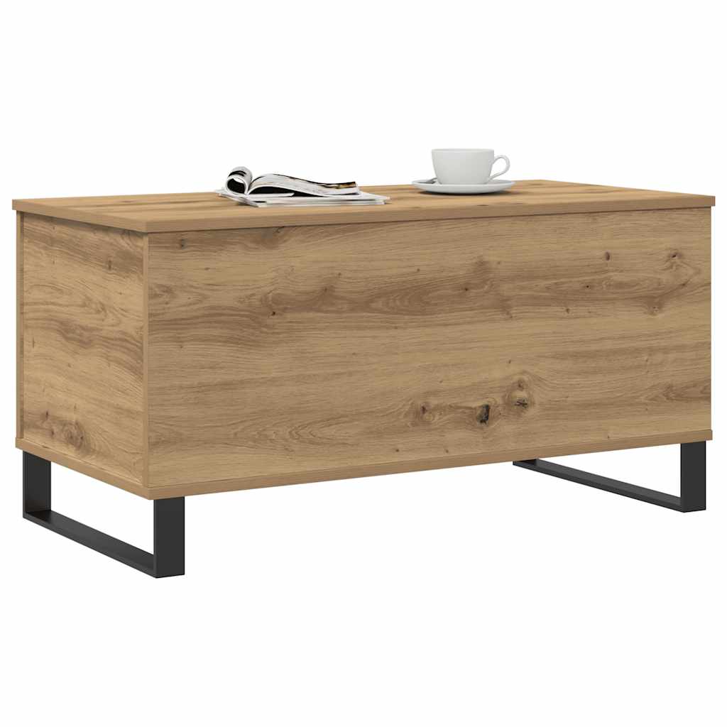 Τραπεζάκι σαλονιού Δρυς τεχνίτης 90x44,5x45 cm