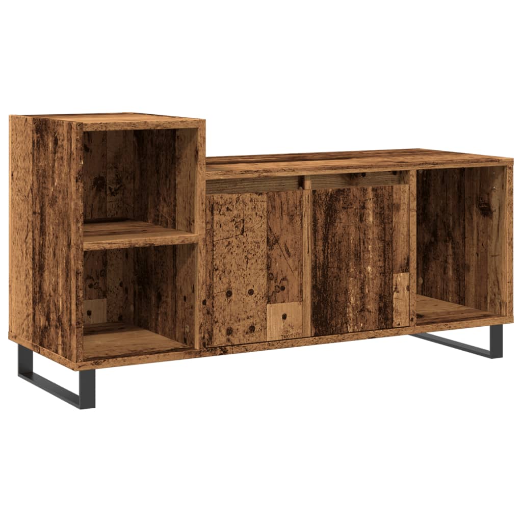 ντουλάπι τηλεόρασης  Παλιό ξύλο 100x35x55 cm Κατασκευασμένο ξύλο - Pakobazaar