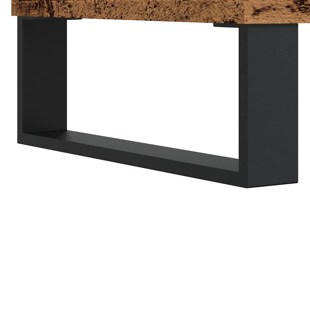 ντουλάπι τηλεόρασης  Παλιό ξύλο 100x35x55 cm Κατασκευασμένο ξύλο - Pakobazaar