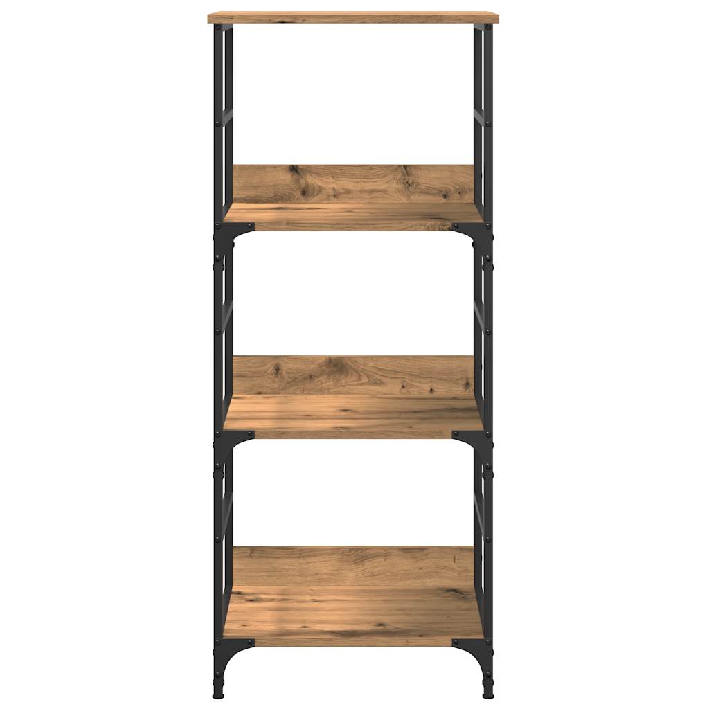Βιβλιοθήκη Artisan Δρυς 50x33x117,5 εκ. Επεξεργασμένο Ξύλο - Pakobazaar