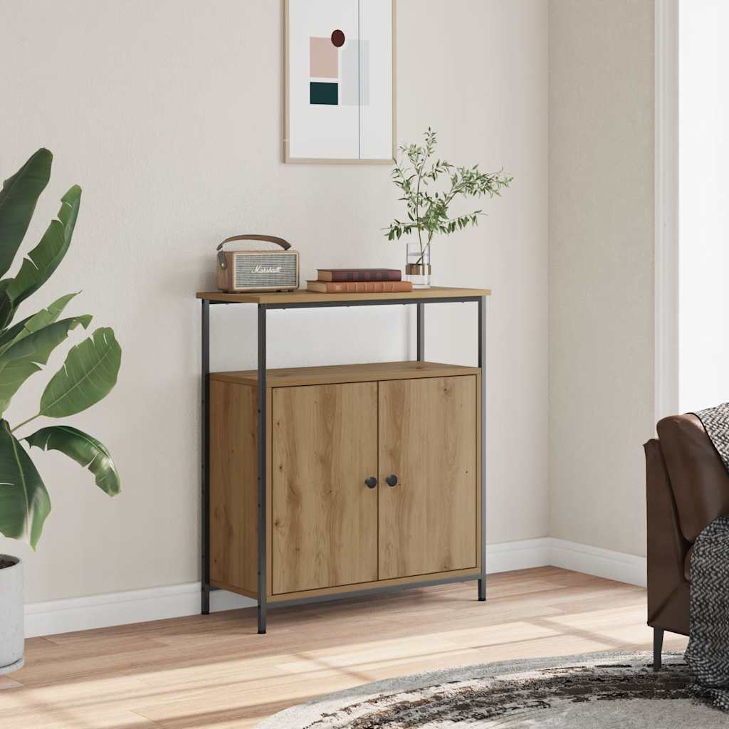 Ντουλάπι Αρτισιανή Δρυς 70 x 30 x 80 εκ. από Επεξεργ. Ξύλο - Pakobazaar