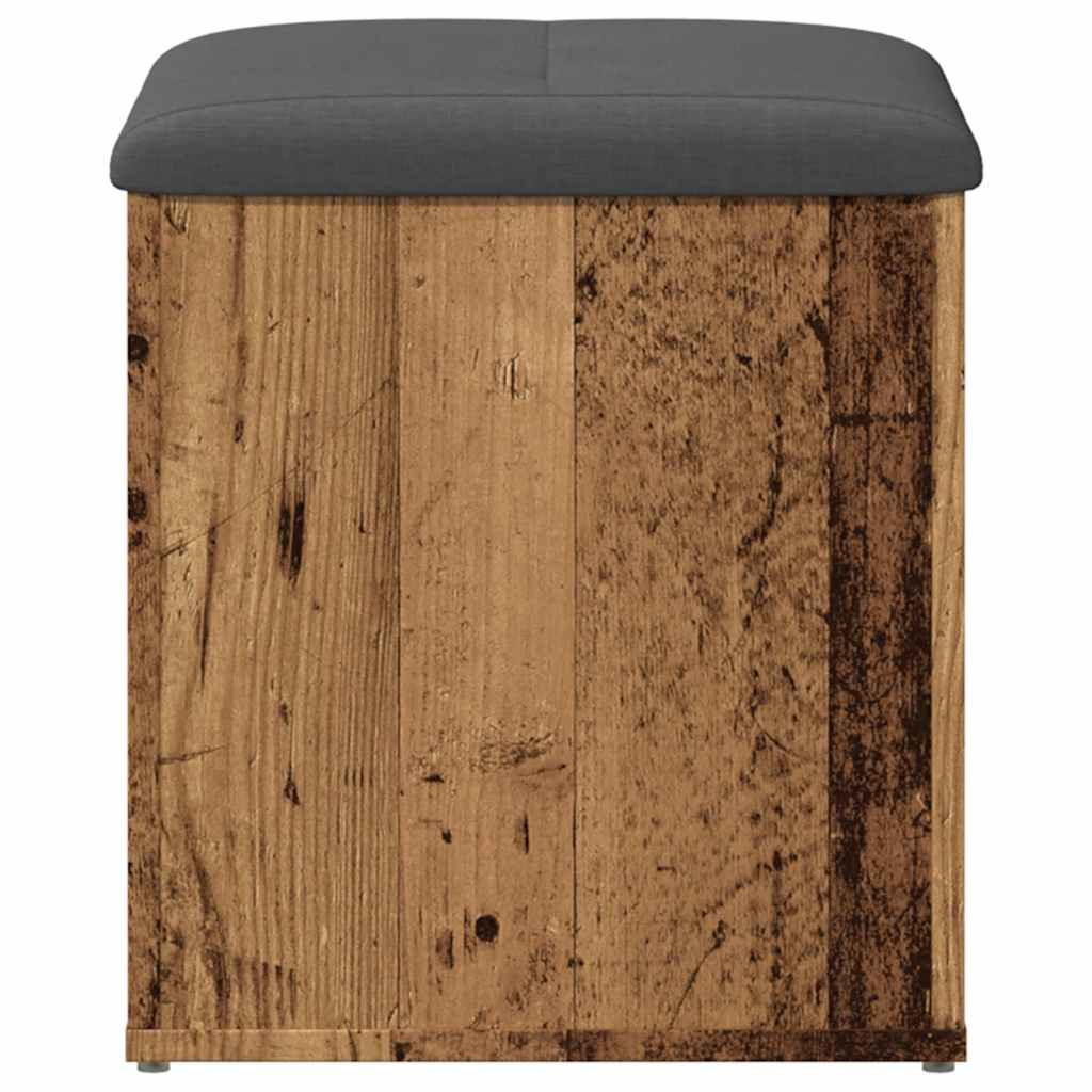 Πάγκος αποθήκευσης  Παλιό ξύλο 42x42x45 cm Κατασκευασμένο ξύλο - Pakobazaar