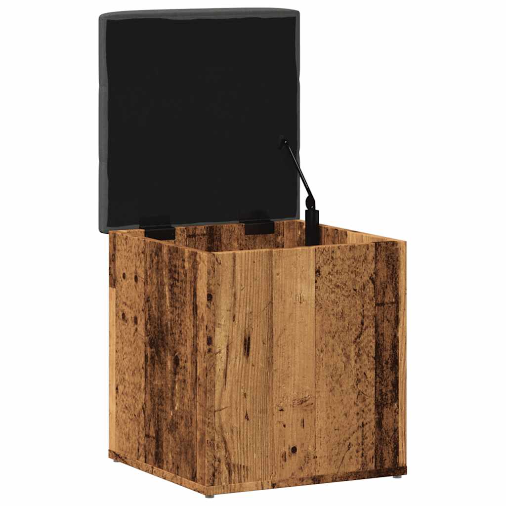 Πάγκος αποθήκευσης  Παλιό ξύλο 42x42x45 cm Κατασκευασμένο ξύλο - Pakobazaar