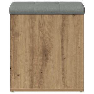Πάγκος αποθήκευσης  Artisan Oak 42x42x45 cm Κατασκευασμένο ξύλο - Pakobazaar