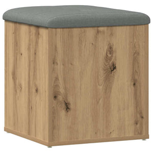Πάγκος αποθήκευσης  Artisan Oak 42x42x45 cm Κατασκευασμένο ξύλο - Pakobazaar