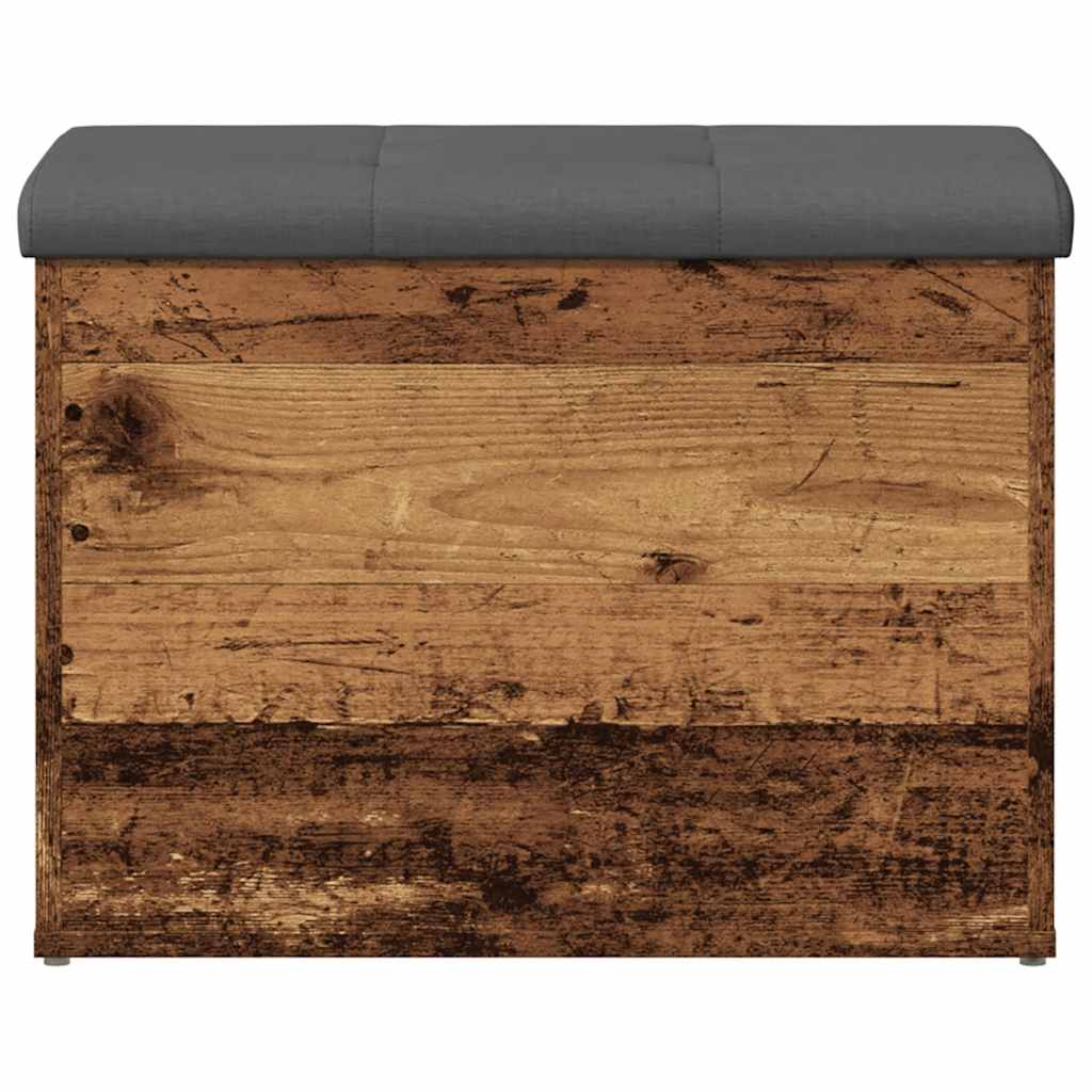 Πάγκος αποθήκευσης  Παλιό ξύλο 62x42x45 cm Κατασκευασμένο ξύλο - Pakobazaar