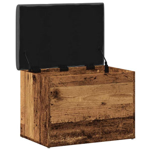 Πάγκος αποθήκευσης  Παλιό ξύλο 62x42x45 cm Κατασκευασμένο ξύλο - Pakobazaar