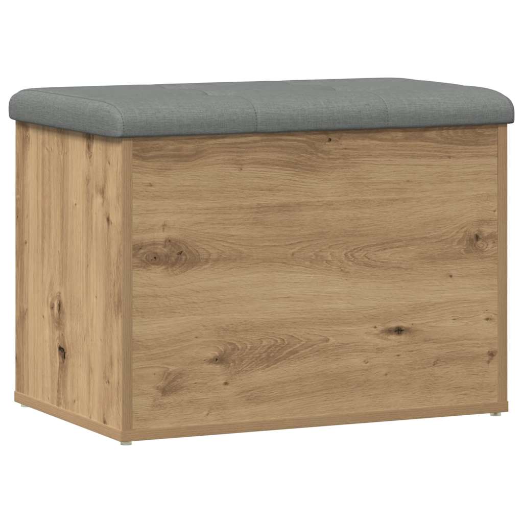 Πάγκος αποθήκευσης  Artisan Oak 62x42x45 cm Κατασκευασμένο ξύλο - Pakobazaar