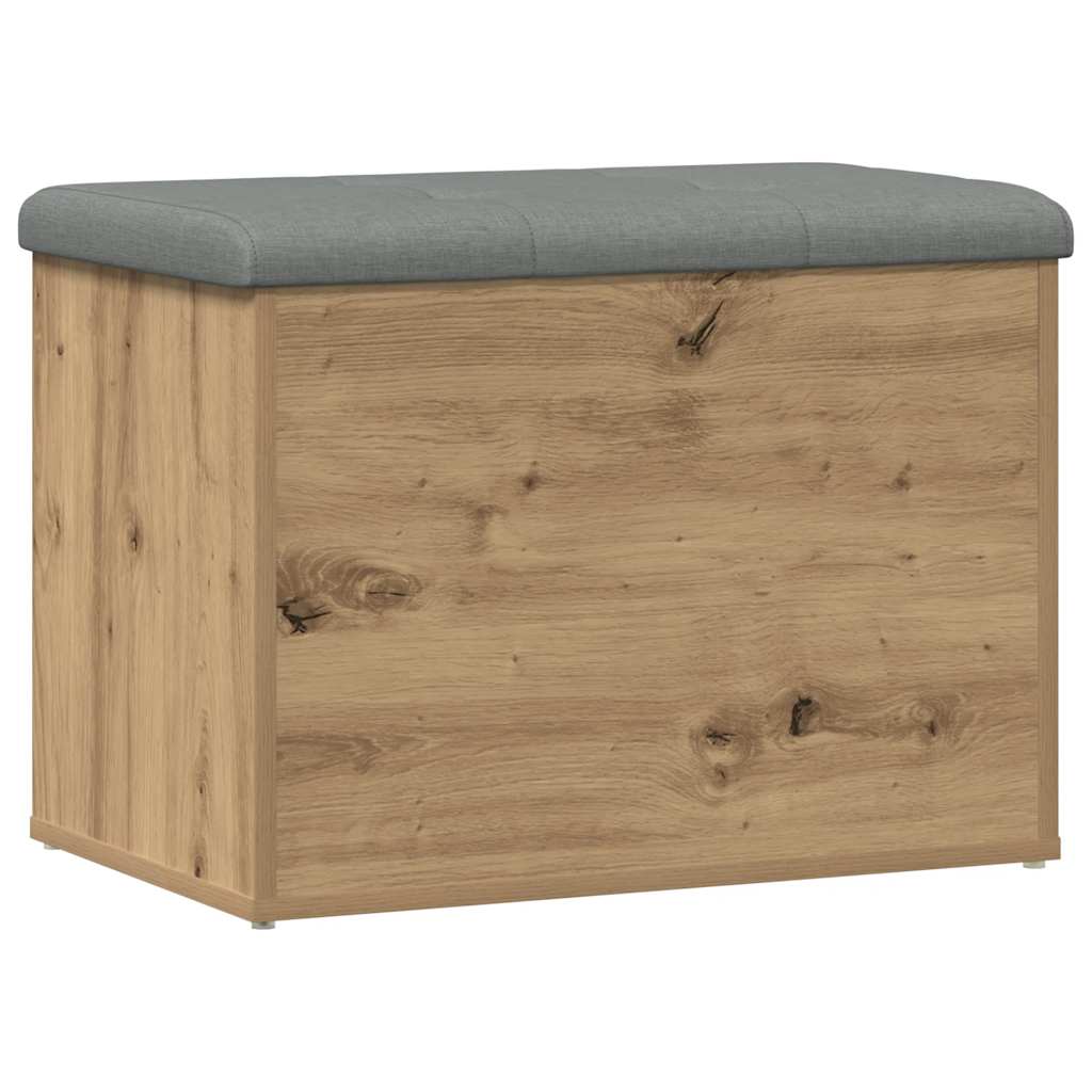 Πάγκος αποθήκευσης  Artisan Oak 62x42x45 cm Κατασκευασμένο ξύλο - Pakobazaar