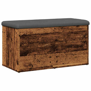 Πάγκος αποθήκευσης  Παλαιό ξύλο 82x42x45 cm Κατασκευασμένο ξύλο - Pakobazaar