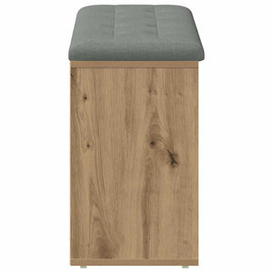 Πάγκος παπουτσιών  Artisan Oak 102x32x50 cm Κατασκευασμένο ξύλο - Pakobazaar
