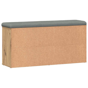 Πάγκος παπουτσιών  Artisan Oak 102x32x50 cm Κατασκευασμένο ξύλο - Pakobazaar