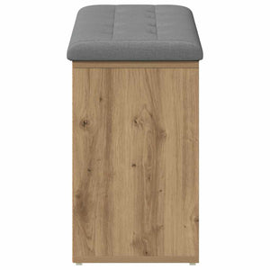 Πάγκος παπουτσιών  Artisan Oak 102x32x50 cm Κατασκευασμένο ξύλο - Pakobazaar