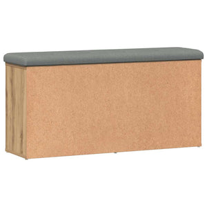 Πάγκος παπουτσιών  Artisan Oak 102x32x50 cm Κατασκευασμένο ξύλο - Pakobazaar