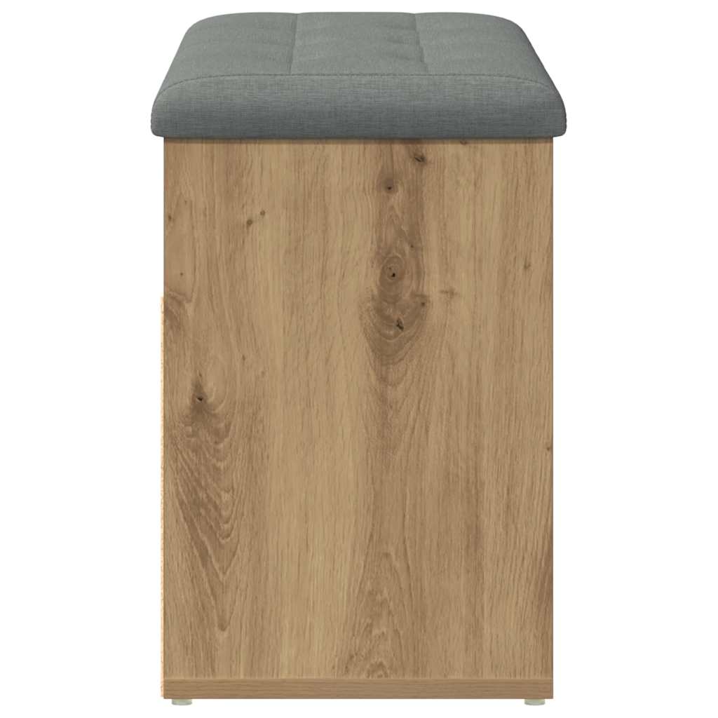 Πάγκος παπουτσιών  Artisan Oak 82x32x45,5 cm Κατασκευασμένο ξύλο - Pakobazaar