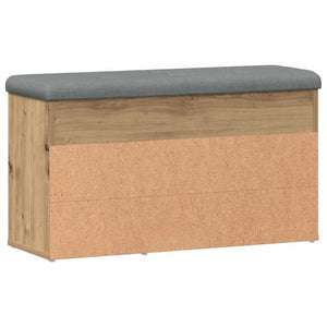 Πάγκος παπουτσιών  Artisan Oak 82x32x45,5 cm Κατασκευασμένο ξύλο - Pakobazaar