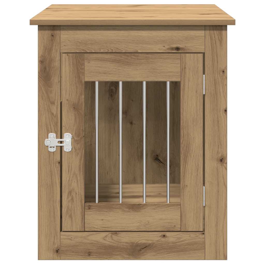 Έπιπλα κλουβιού σκύλου Artisan Oak 55x75x65 cm - Pakobazaar