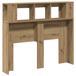 LED κεφαλάρι Artisan Oak 120x18,5x103,5 cm Κατασκευασμένο ξύλο - Pakobazaar