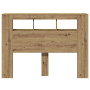 LED κεφαλάρι Artisan Oak 140x18,5x103,5 cm Κατασκευασμένο ξύλο - Pakobazaar