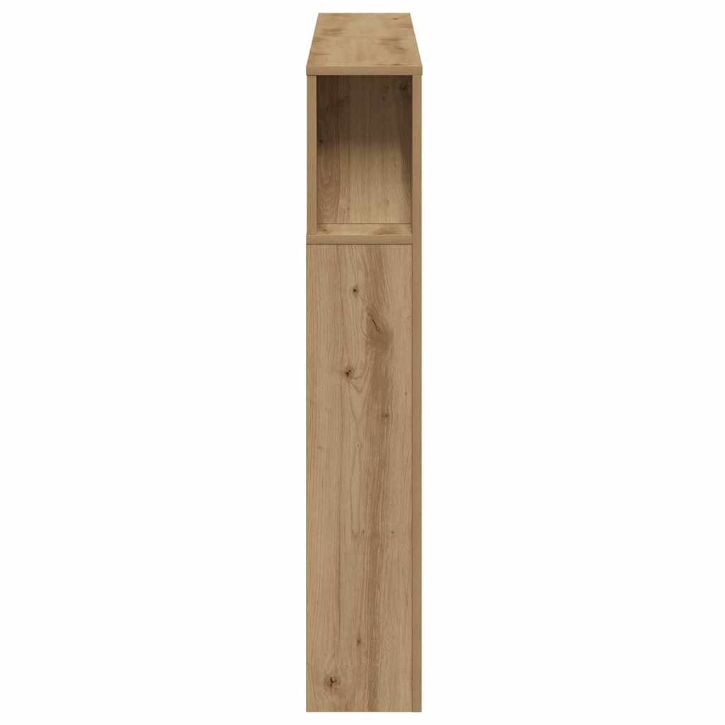 LED κεφαλάρι Artisan Oak 140x18,5x103,5 cm Κατασκευασμένο ξύλο - Pakobazaar