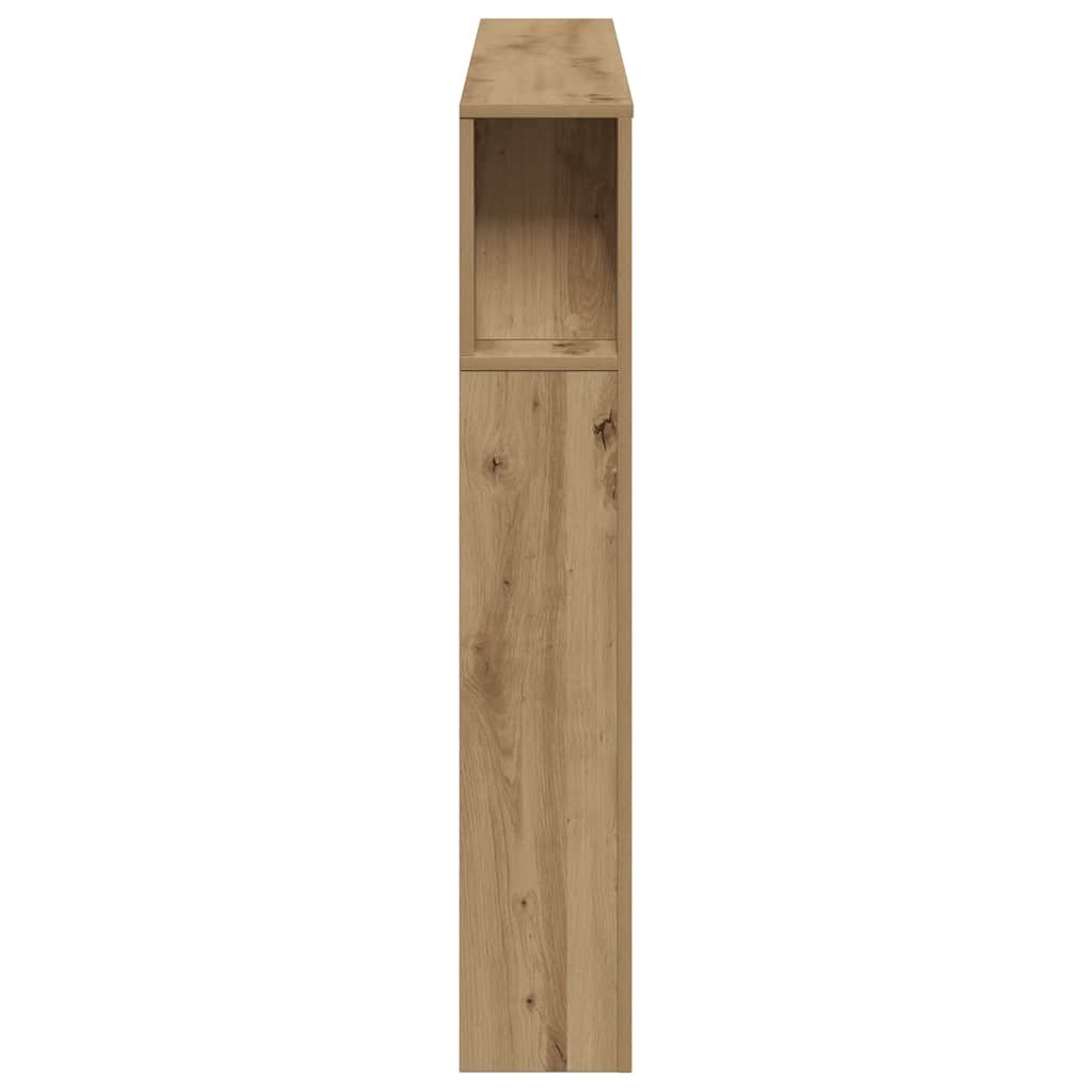 LED κεφαλάρι Artisan Oak 160x18,5x103,5 cm Κατασκευασμένο ξύλο - Pakobazaar