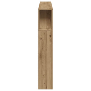 LED κεφαλάρι Artisan Oak 160x18,5x103,5 cm Κατασκευασμένο ξύλο - Pakobazaar