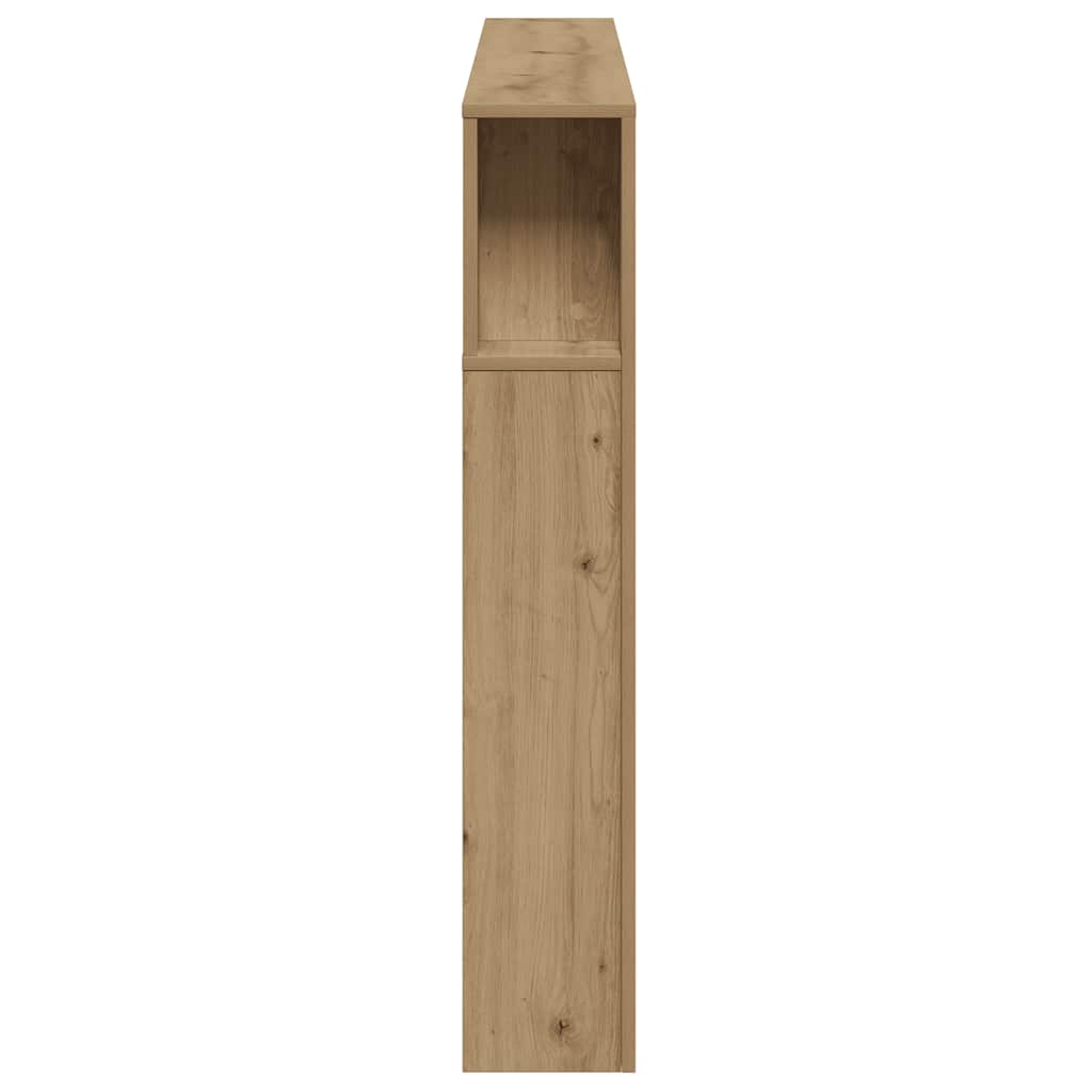 LED κεφαλάρι Artisan Oak 180x18,5x103,5 cm Κατασκευασμένο ξύλο - Pakobazaar