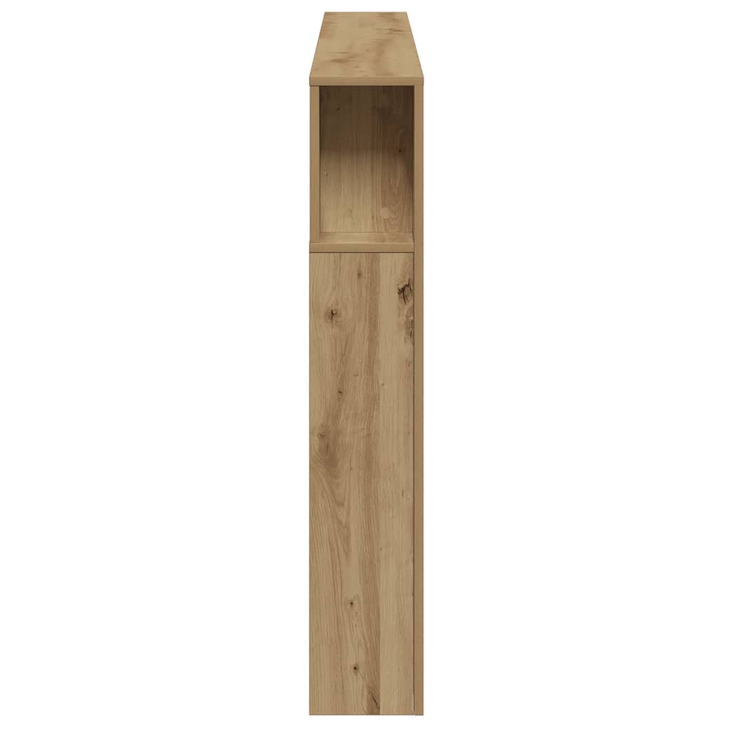 LED κεφαλάρι Artisan Oak 200x18,5x103,5 cm Κατασκευασμένο ξύλο - Pakobazaar
