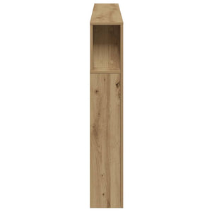 LED κεφαλάρι Artisan Oak 200x18,5x103,5 cm Κατασκευασμένο ξύλο - Pakobazaar