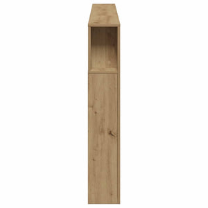 LED κεφαλάρι Artisan Oak 220x18,5x103,5 cm Κατασκευασμένο ξύλο - Pakobazaar