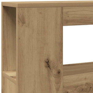 LED κεφαλάρι Artisan Oak 220x18,5x103,5 cm Κατασκευασμένο ξύλο - Pakobazaar
