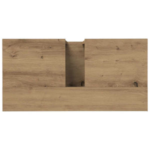 Ντουλάπι Νιπτήρα Αρτισιανή Δρυς 60x30x60 εκ. Επεξ. Ξύλο