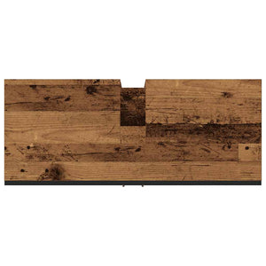 Ντουλάπι νιπτήρα Παλιό ξύλο 80x30x60 cm Κατασκευασμένο ξύλο