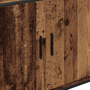 Ντουλάπι νιπτήρα Παλιό ξύλο 80x30x60 cm Κατασκευασμένο ξύλο