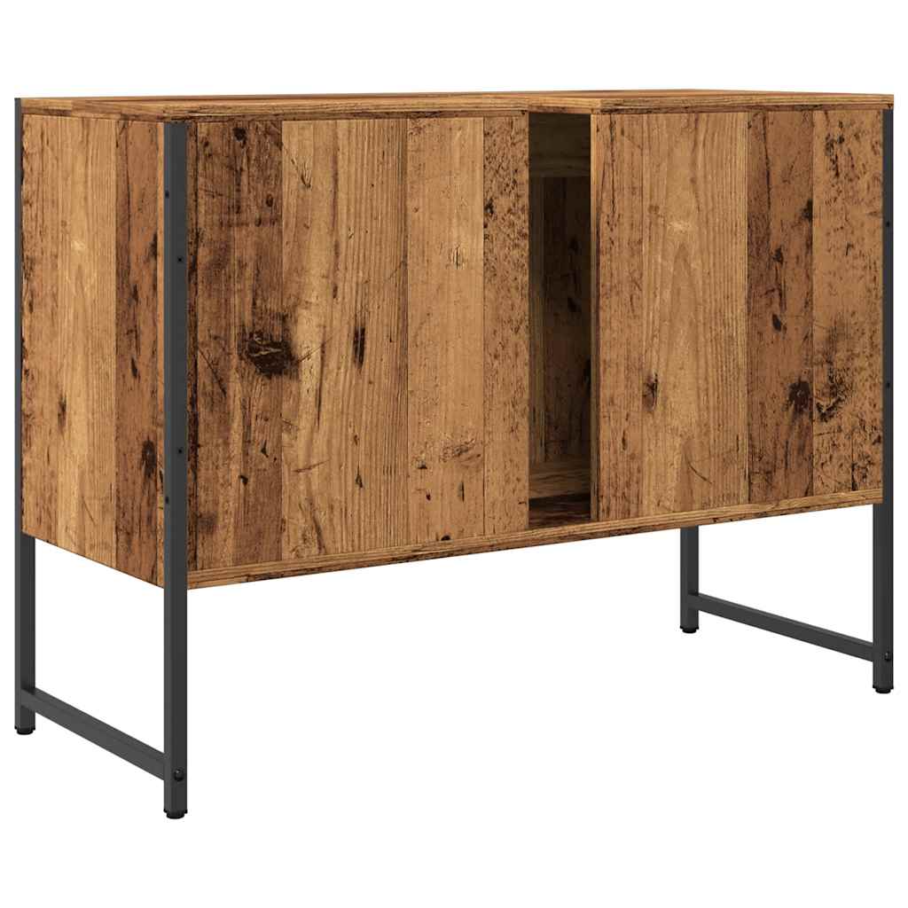 Ντουλάπι νιπτήρα μπάνιου Παλιό ξύλο 80x33x60 cm - Pakobazaar