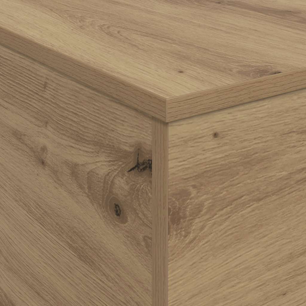 Τραπεζάκι Σαλονιού με LED Αρτισιανή Δρυς 90 x 50 x 40 εκ. - Pakobazaar