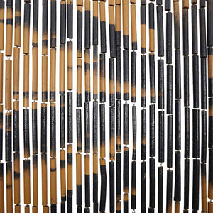 Έντομο κουρτίνα πόρτας Palm Tree Print 90x220 cm Μπαμπού